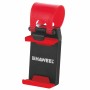 [UAE Warehouse] HAWEEL Universal Car Steering Wheel Phone Mount Holder(Red)